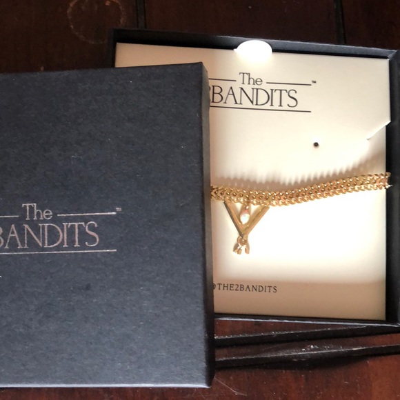 BNWB the2bandits Sundrop Choker 14k Gold Opal - Picture 3 of 5